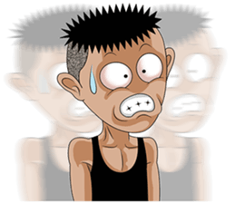 joy sister and happy lei-II sticker #13852104