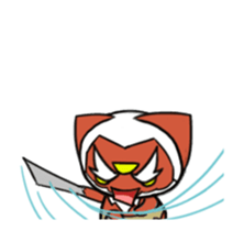 Three eyes cat of the Slaughter sticker #13852318