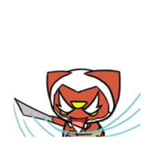 Three eyes cat of the Slaughter sticker #13852318