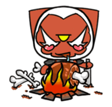 Three eyes cat of the Slaughter sticker #13852324