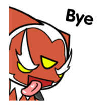 Three eyes cat of the Slaughter sticker #13852326