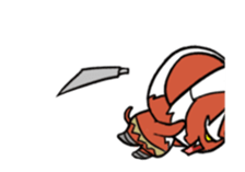 Three eyes cat of the Slaughter sticker #13852329