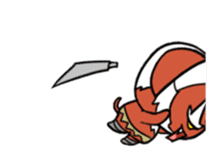 Three eyes cat of the Slaughter sticker #13852329