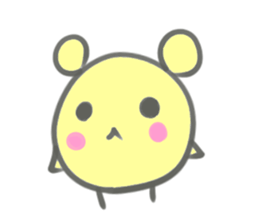 Chicks with ears second version sticker #13852334