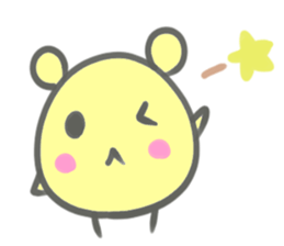 Chicks with ears second version sticker #13852337