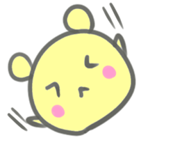 Chicks with ears second version sticker #13852340