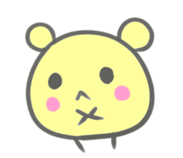 Chicks with ears second version sticker #13852342