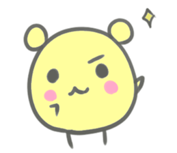 Chicks with ears second version sticker #13852349