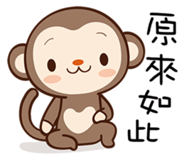 Monkey Game sticker #13852473
