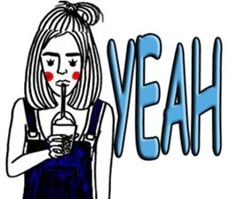 Paipakka Hips girl (ENGLISH VER.) sticker #13852692