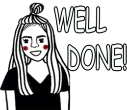 Paipakka Hips girl (ENGLISH VER.) sticker #13852704