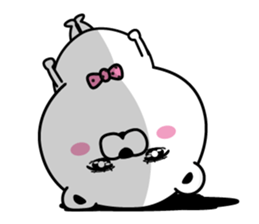 Bear princess affectation2 sticker #13852745