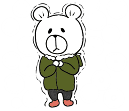 Maya Bear's Autumn and Winter sticker #13853109