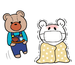 Maya Bear's Autumn and Winter sticker #13853125