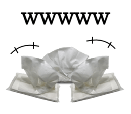 This is a tissue. sticker #13853175