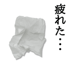 This is a tissue. sticker #13853177