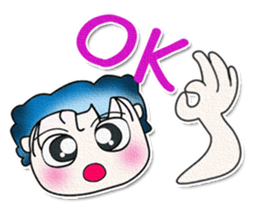 My name is Kanada.^___^ sticker #13853280