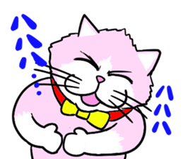 Fashionable love cat "Lily" sticker #13853430