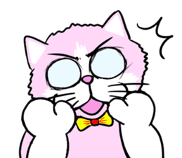 Fashionable love cat "Lily" sticker #13853438