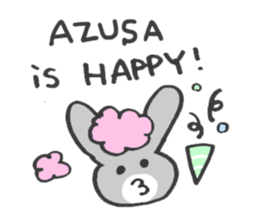 For Azusa! sticker #13854751