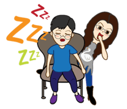 Brothers and sisters daily sticker #13854945