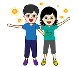 Brothers and sisters daily sticker #13854948