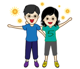 Brothers and sisters daily sticker #13854948