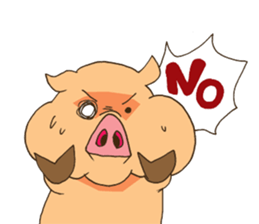 Moo-waan & Luk-jib sticker #13855250