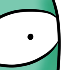 Strange creatures!! sticker #13855787