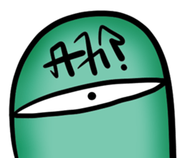 Strange creatures!! sticker #13855791