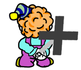 Normal-Clown sticker #13855953