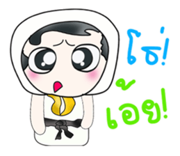 Mr. Isamu. So cool! sticker #13856124