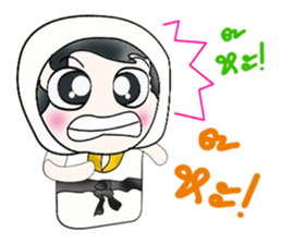 Mr. Isamu. So cool! sticker #13856125