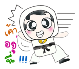 Mr. Isamu. So cool! sticker #13856149