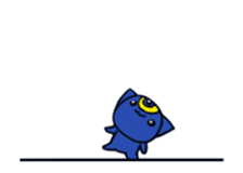 Three eyes cat of the Wan Twilight sticker #13856497