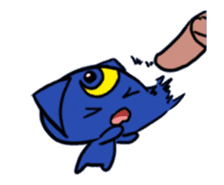 Three eyes cat of the Wan Twilight sticker #13856502