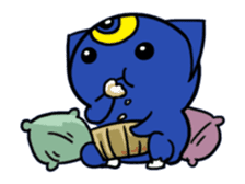 Three eyes cat of the Wan Twilight sticker #13856508