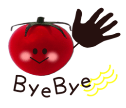 Solid tomato1 sticker #13856579