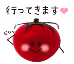Solid tomato1 sticker #13856580