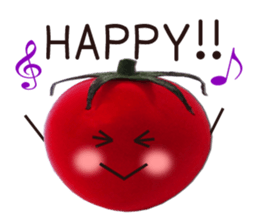 Solid tomato1 sticker #13856587