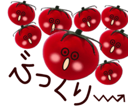 Solid tomato1 sticker #13856589