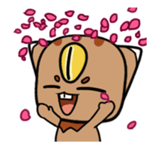 Three eyes of the Coffee meters sticker #13856598