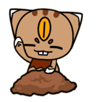 Three eyes of the Coffee meters sticker #13856599