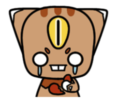 Three eyes of the Coffee meters sticker #13856600