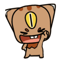 Three eyes of the Coffee meters sticker #13856602