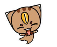 Three eyes of the Coffee meters sticker #13856605