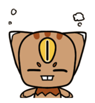 Three eyes of the Coffee meters sticker #13856608