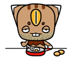 Three eyes of the Coffee meters sticker #13856609