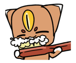 Three eyes of the Coffee meters sticker #13856613