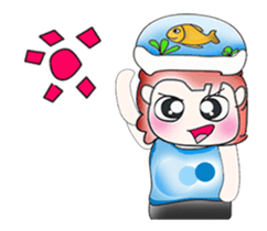 Mr. Kogoro. Love Fish.^__^ sticker #13856630